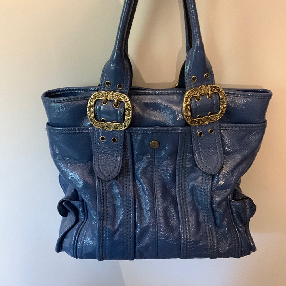 GIANNI BINI PURSE - BLUE